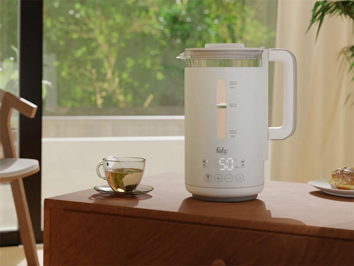 Chất liệu borosilicate và thép không gỉ 316L hỗ trợ an toàn khi dùng cho bé.