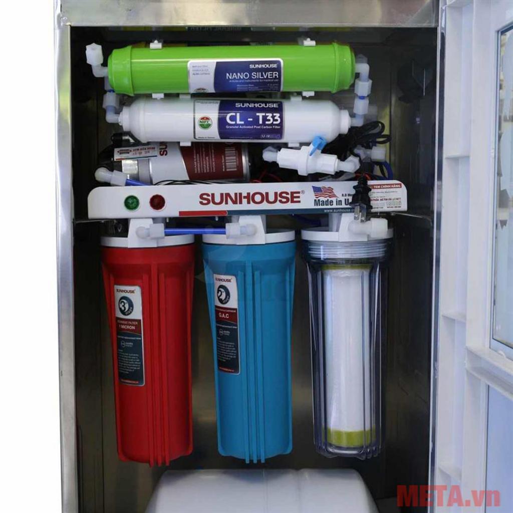 Vỏ inox bền đẹp của Sunhouse SHR88010K