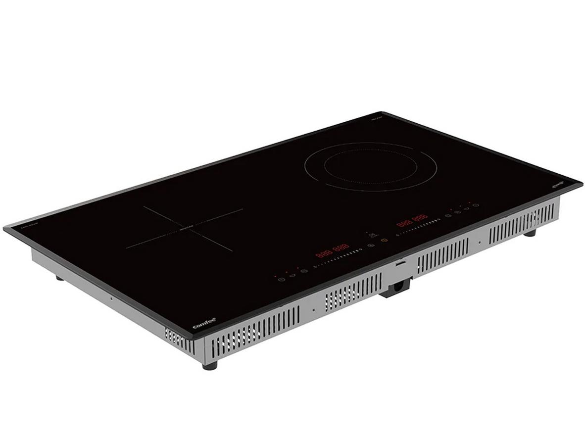 Vùng từ Booster 2300W giúp nấu nhanh và mạnh hơn