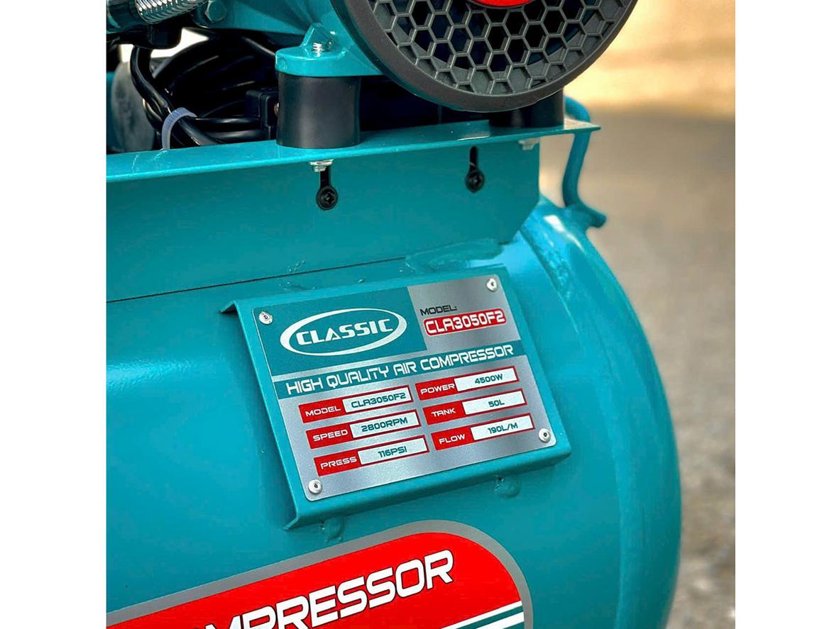 2 động cơ 3HP cho tốc độ nạp hơi nhanh hơn