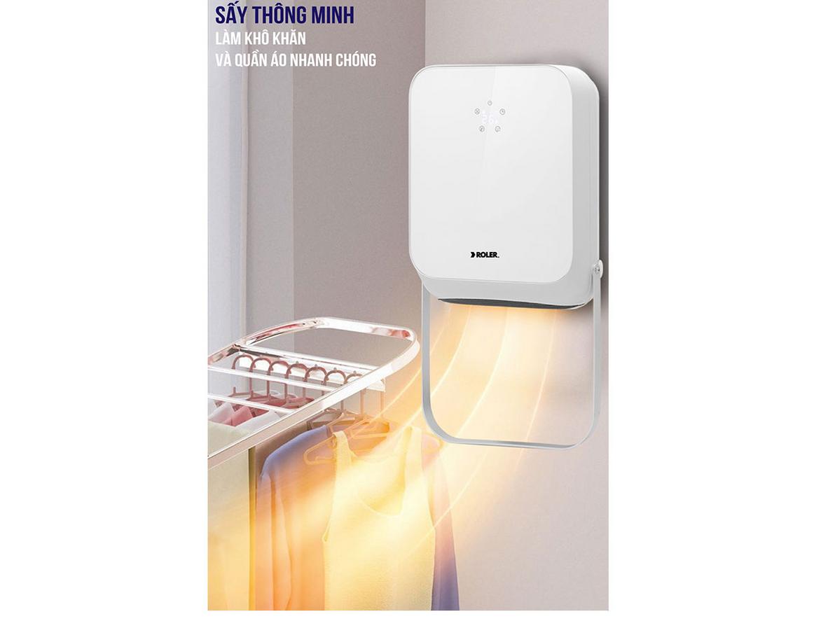 2 mức nhiệt giúp dùng linh hoạt theo thời tiết.