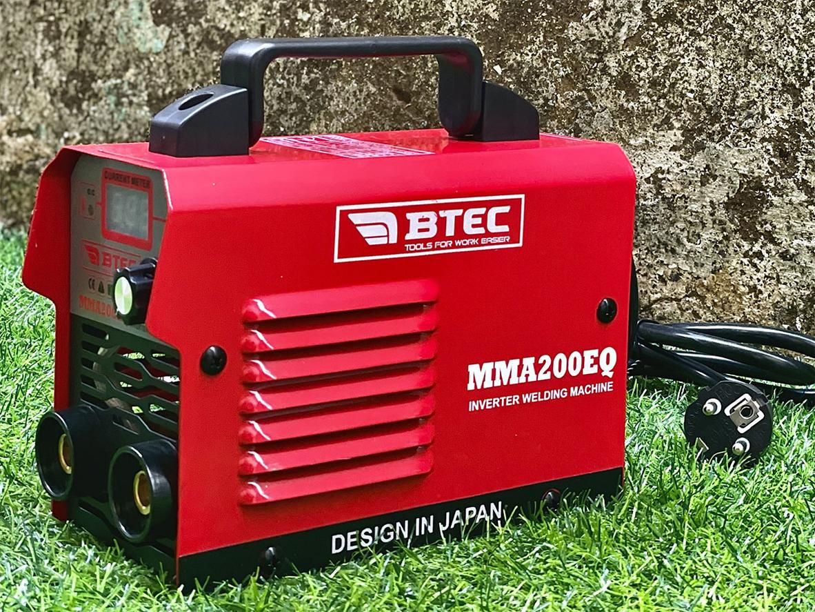 Dải 20A – 200A giúp tối ưu theo từng nhu cầu hàn.