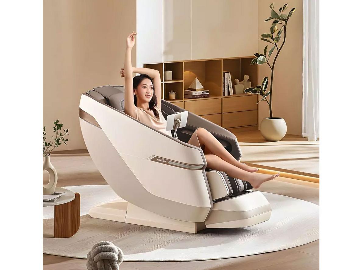 Hệ thống 28 túi khí tạo cảm giác massage dễ chịu hơn.