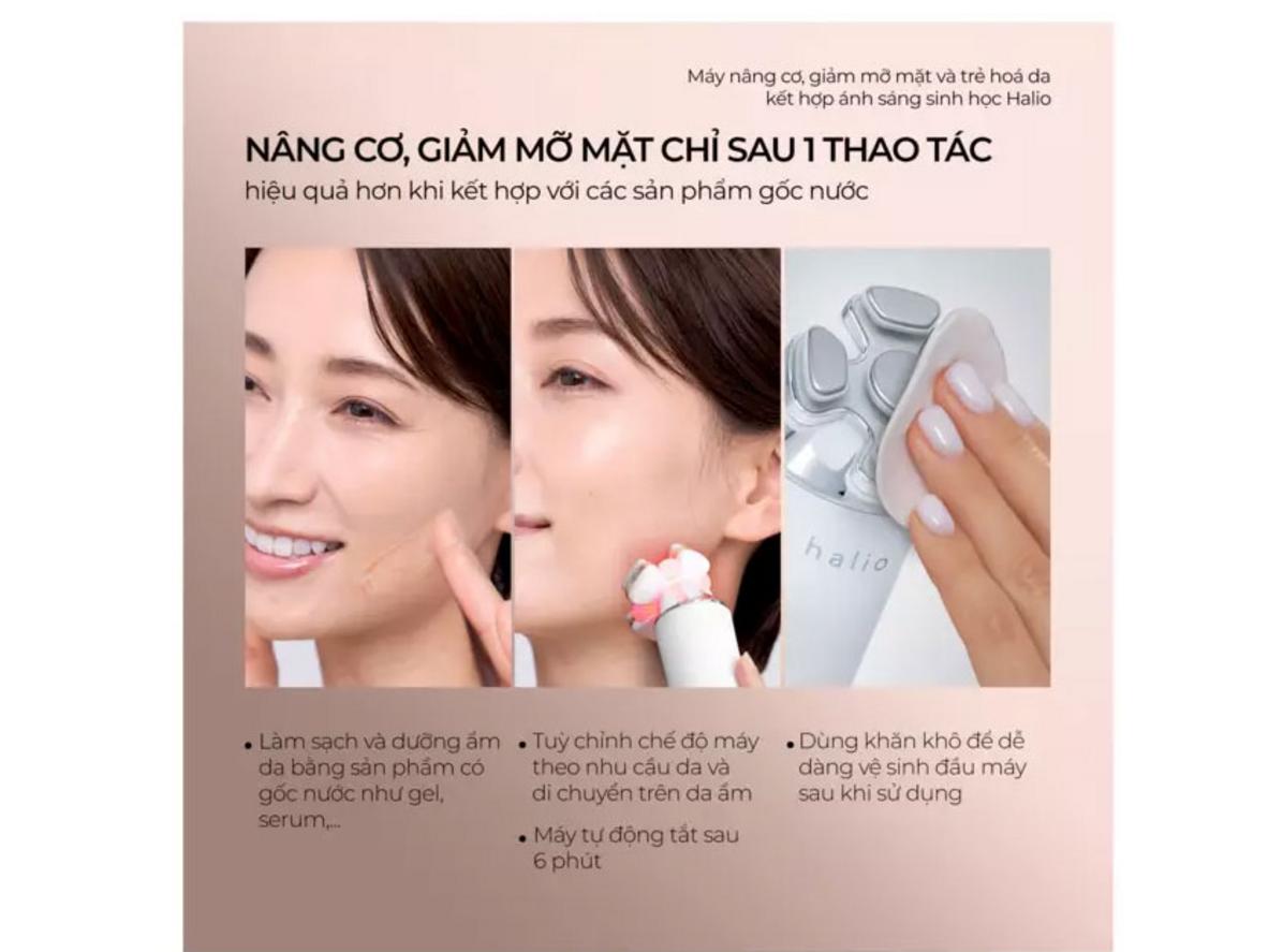 3 màu ánh sáng sinh học cho chăm da toàn diện