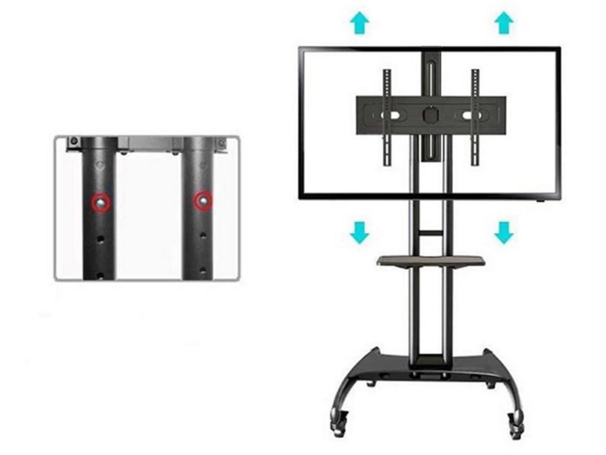 4 bánh xe có khóa phanh giúp di chuyển linh hoạt nhưng vẫn an toàn khi cố định.