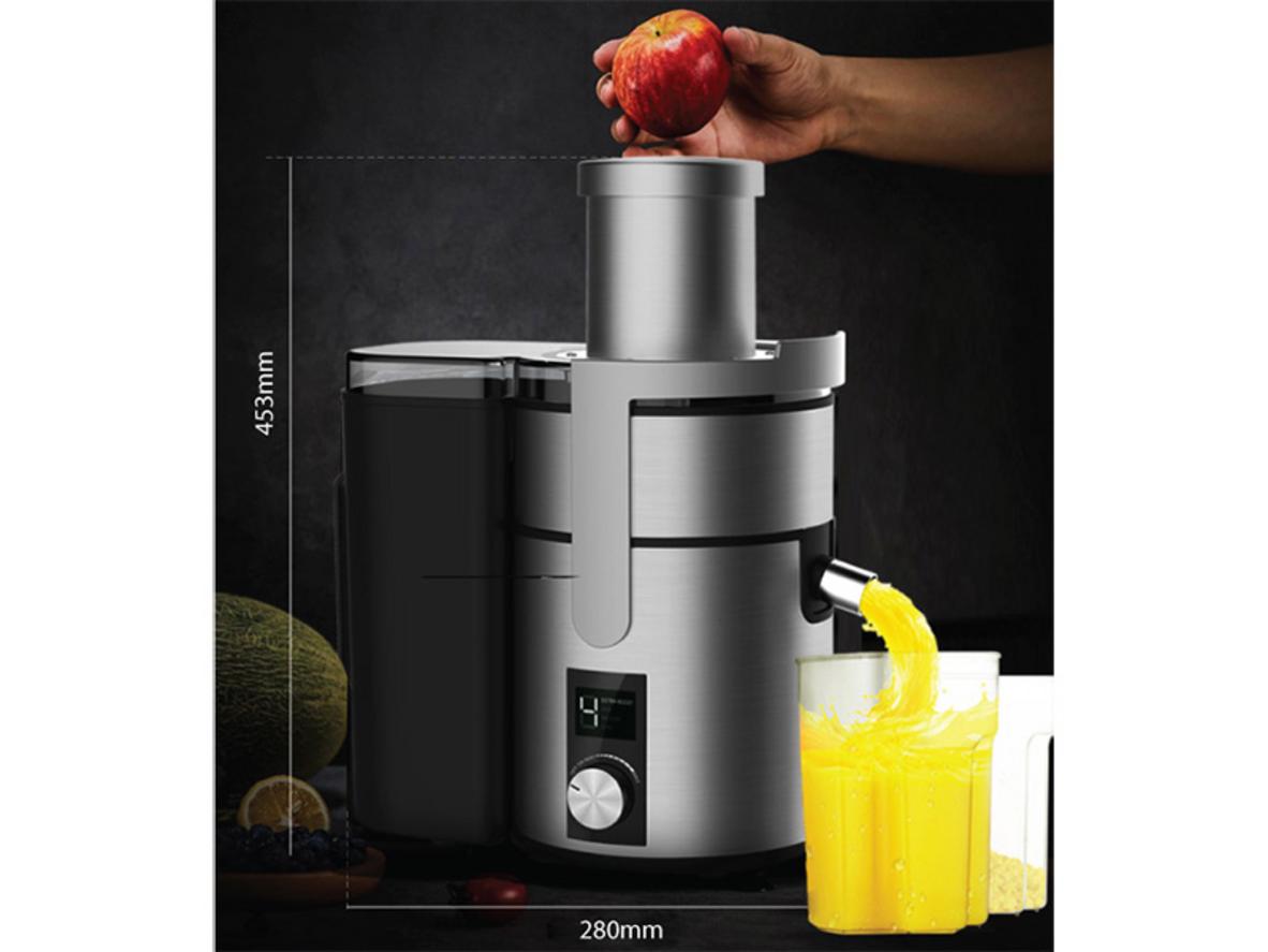 5 tốc độ ép linh hoạt, dễ dùng cho nhiều loại trái cây.