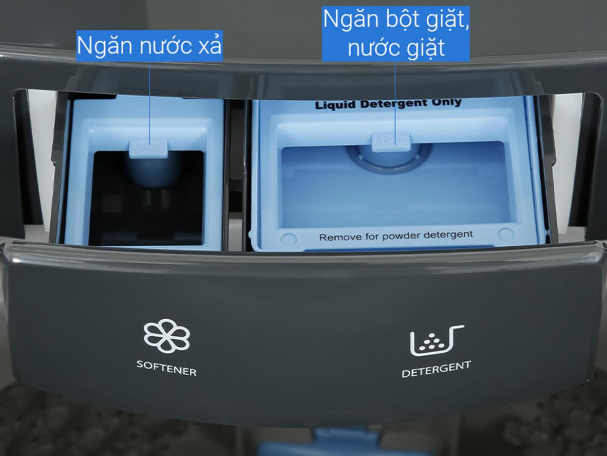 700 vòng/phút hỗ trợ quần áo ráo nhanh hơn sau khi giặt.
