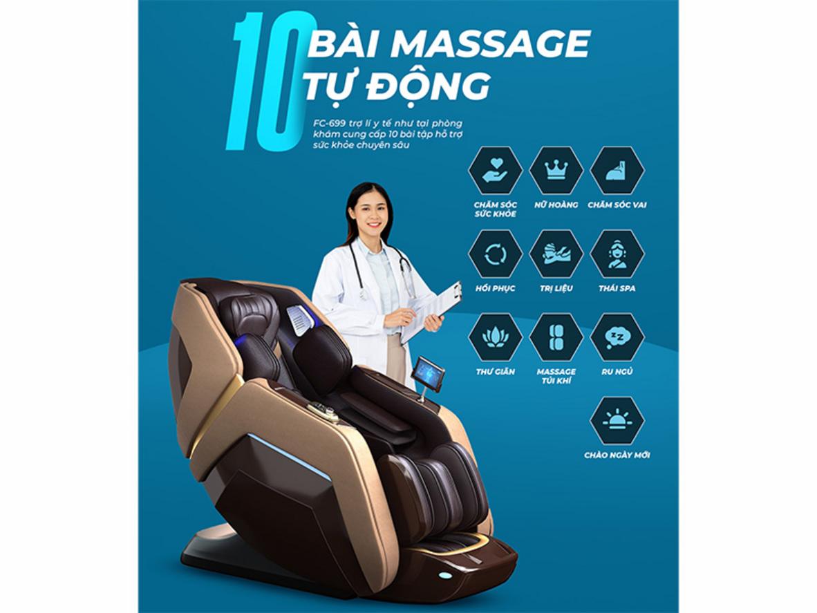 AI Body Scan và BioSense giúp cá nhân hóa massage.