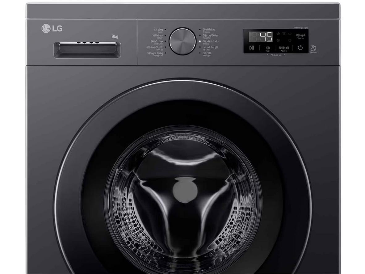 AI Direct Drive tối ưu chuyển động giặt theo từng loại vải và khối lượng đồ.