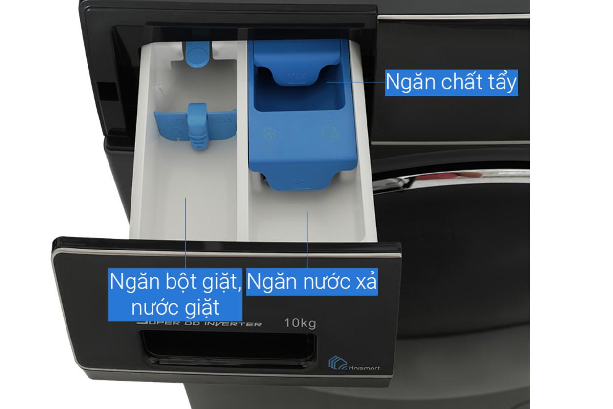 AI Smart Wash, Steam Wash và Smart Dual Spray hỗ trợ giặt sạch và vệ sinh tốt hơn.