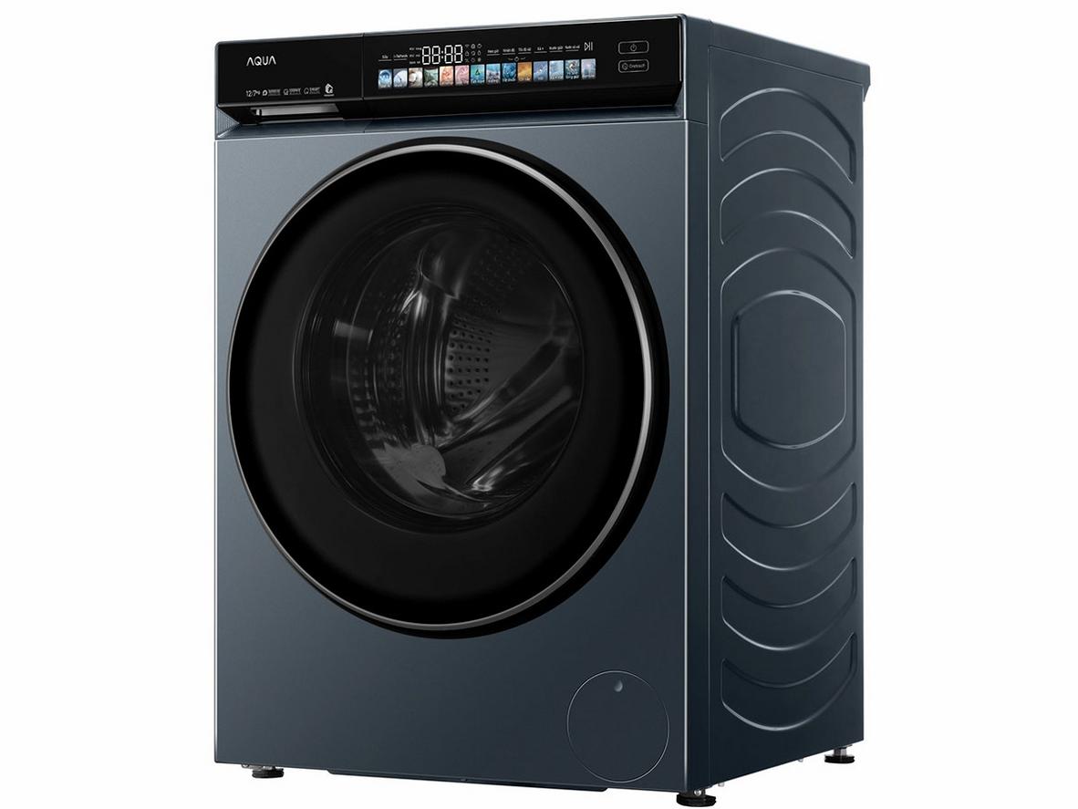 Động cơ truyền động trực tiếp và Inverter giúp máy chạy êm, tiết kiệm điện.