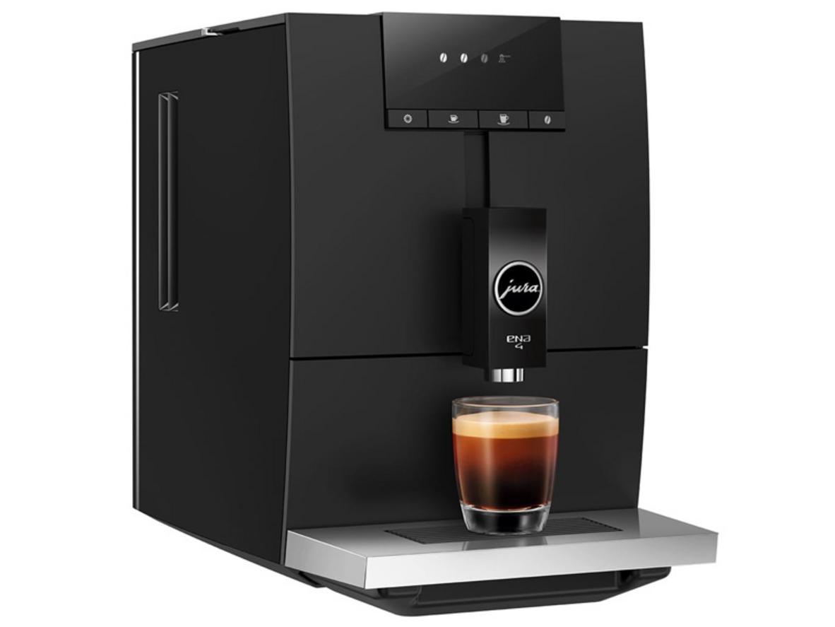 Aroma Professional grinder giúp Jura ENA 4 xay tươi ngay trước khi pha.