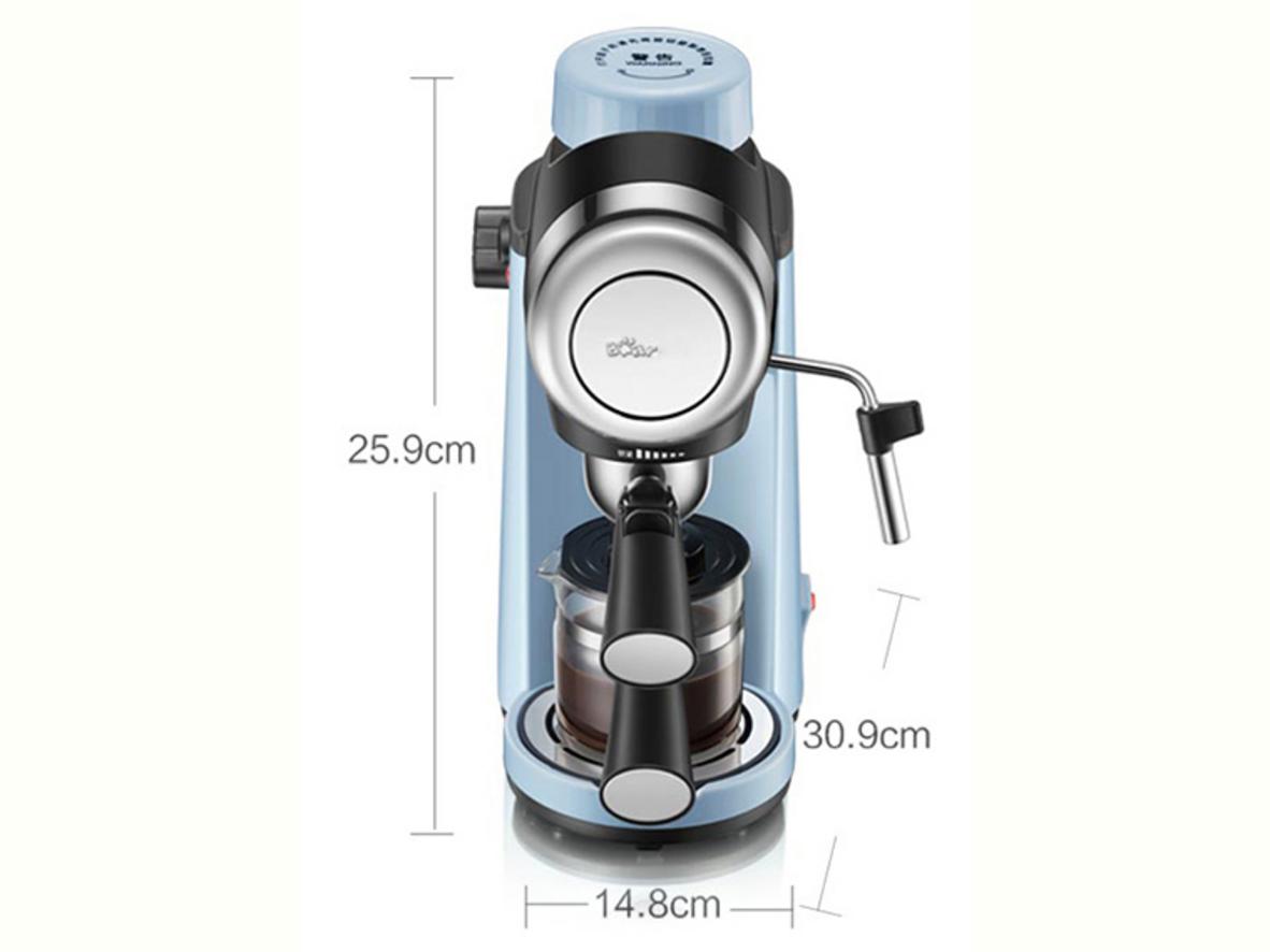 800W và 5 Bar giúp máy pha espresso nhanh, dễ dùng.