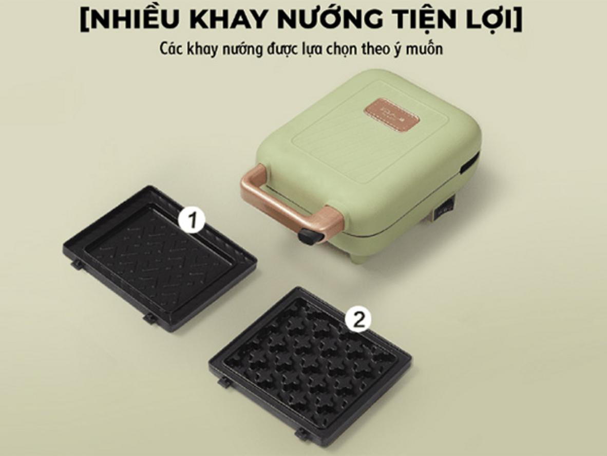 Thiết kế nhỏ gọn giúp máy dễ đặt và dễ cất giữ.