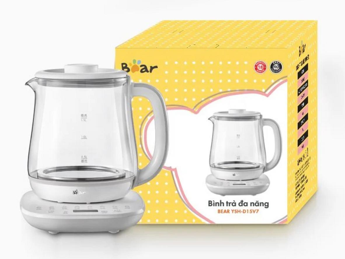 Hẹn giờ 9,5 tiếng giúp chuẩn bị trước và dùng đúng lúc.