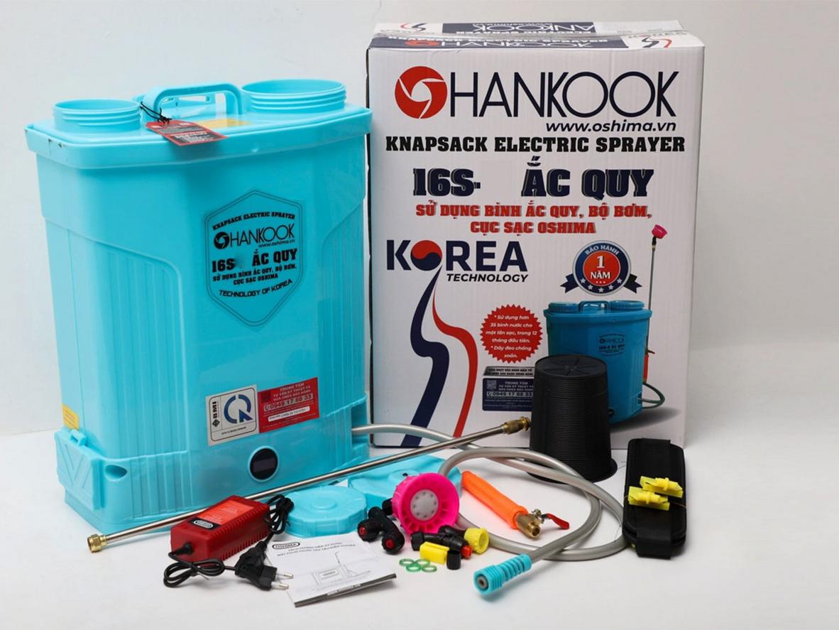Béc phun đa đầu giúp linh hoạt theo từng nhu cầu phun xịt.