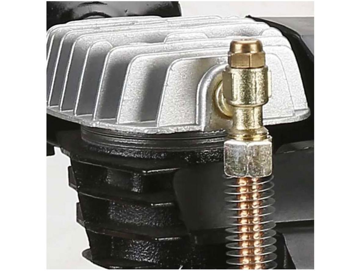 Bình chứa 200 lít giúp duy trì khí ổn định cho công việc liên tục.