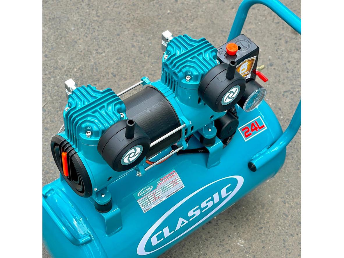 Bình 24 lít, áp suất 8 Bar cho nhu cầu gọn và đủ lực.