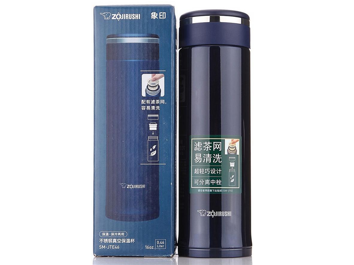 Tổng quan Bình giữ nhiệt Zojirushi SM-JTE46 (460ml kèm lọc trà)