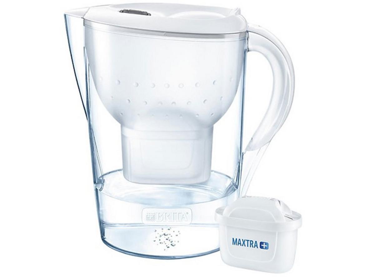 Tổng quan Bình lọc nước Brita Marella Cool White 2.4L (có sẵn 1 lõi lọc Maxtra Plus)