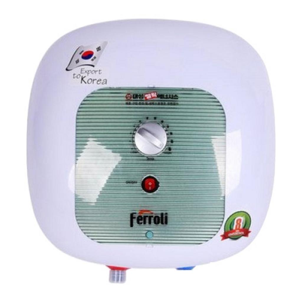 Tổng quan Bình nóng lạnh Ferroli Cubo Export 30L chống giật 2.500W
