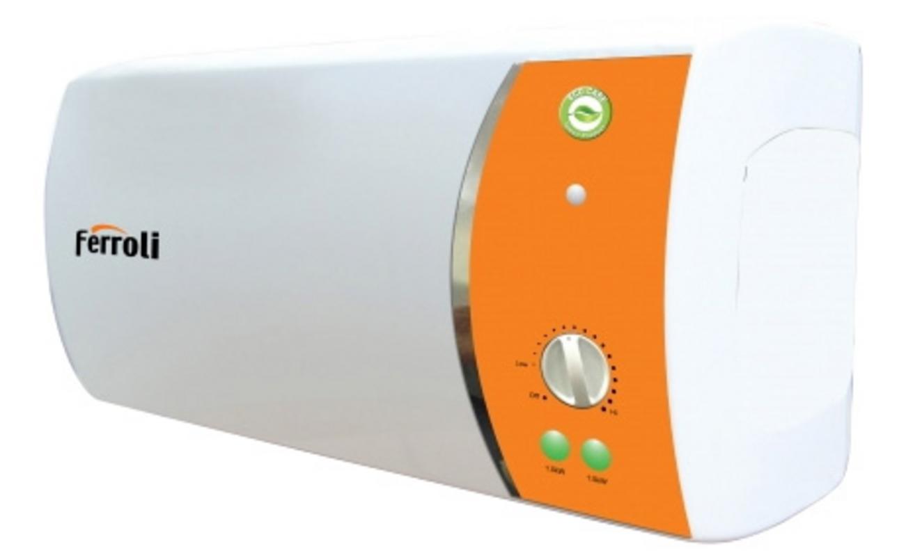 Tổng quan Bình nóng lạnh gián tiếp Ferroli VERDI-20 TE 20 lít