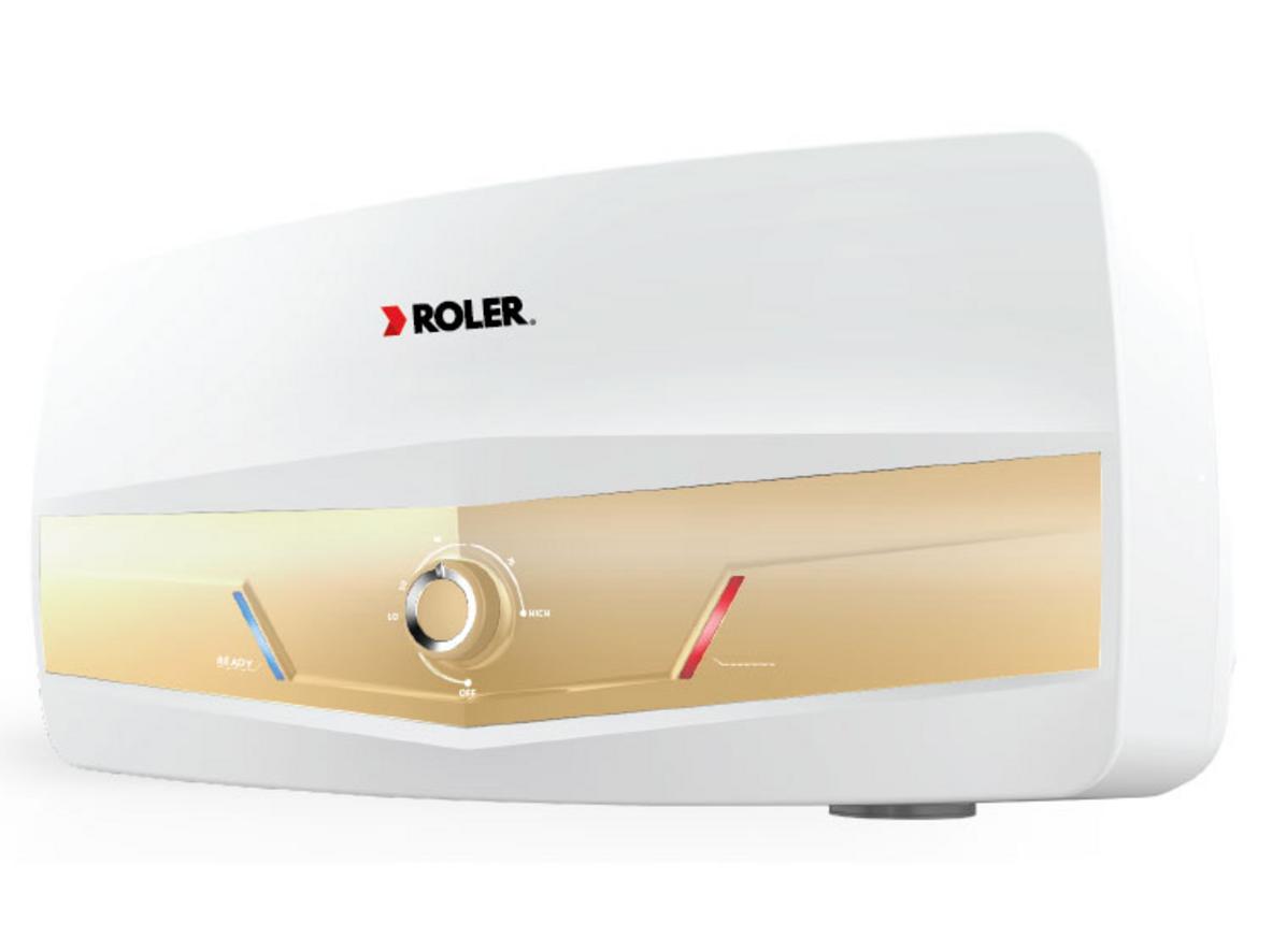 Tổng quan Bình nóng lạnh gián tiếp Roler WH-8115 kiểu ngang, 30 lít