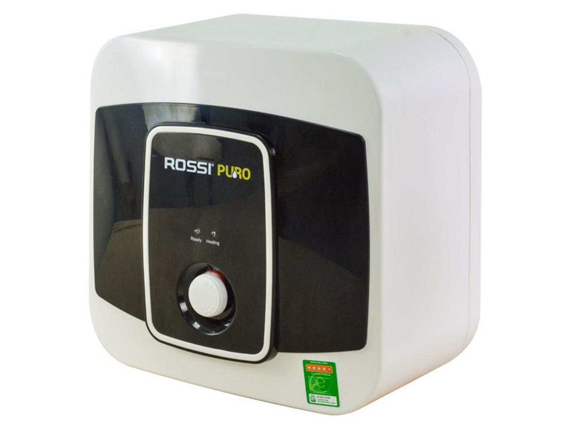 Tổng quan Bình nóng lạnh Rossi puro RPO15 SQ 15 lít vuông