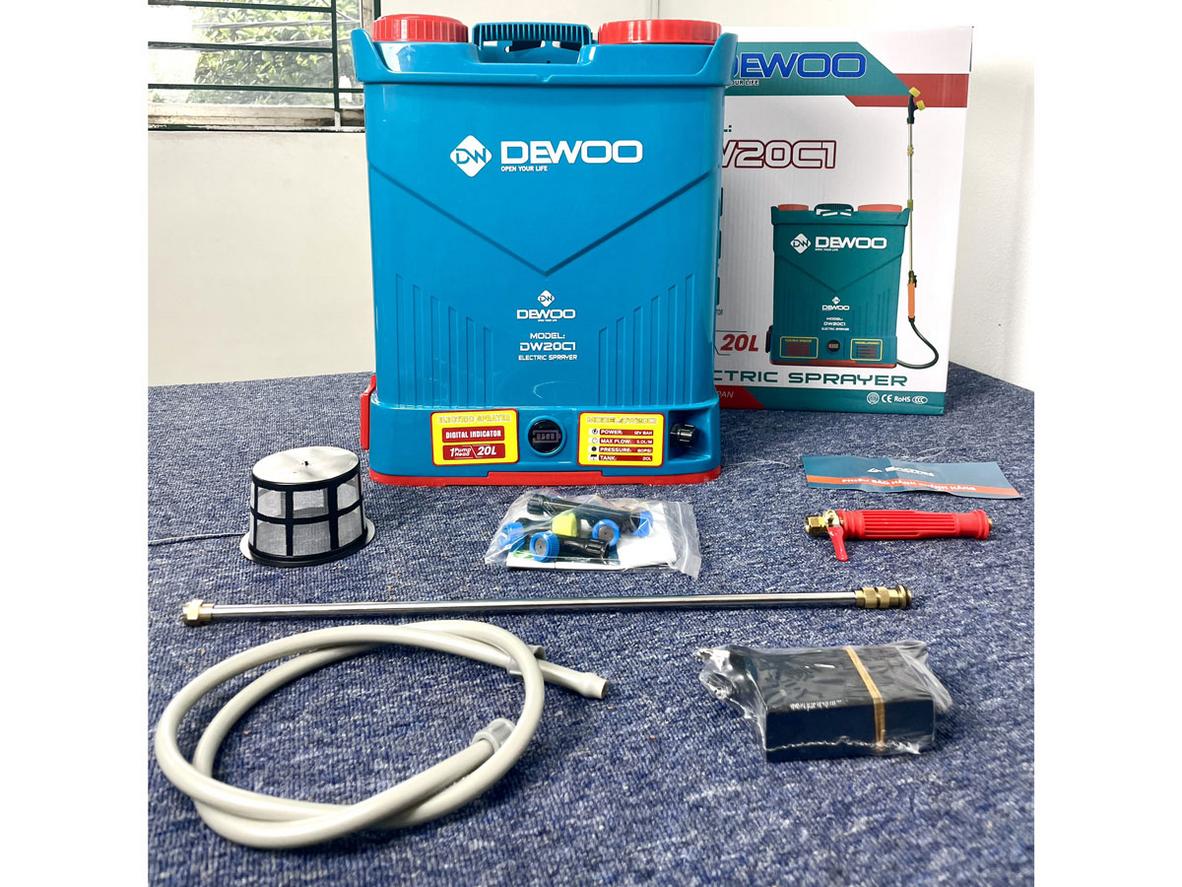 DW20C1 phù hợp cho vườn cây, ruộng và nhu cầu phun xịt diện tích vừa.