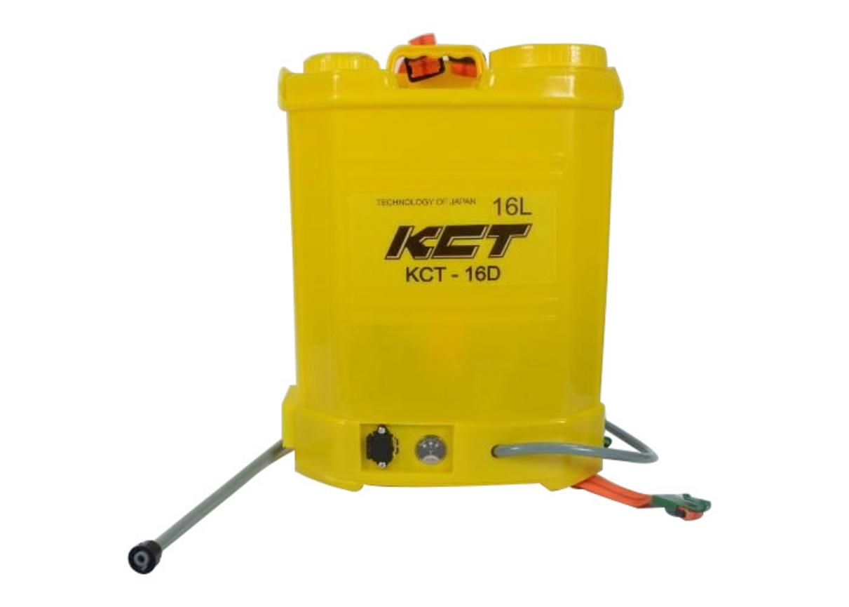 Bình phun thuốc diệt côn trùng KCT 16D phun điện 16 lít, phù hợp cho hộ gia đình và nhà vườn.