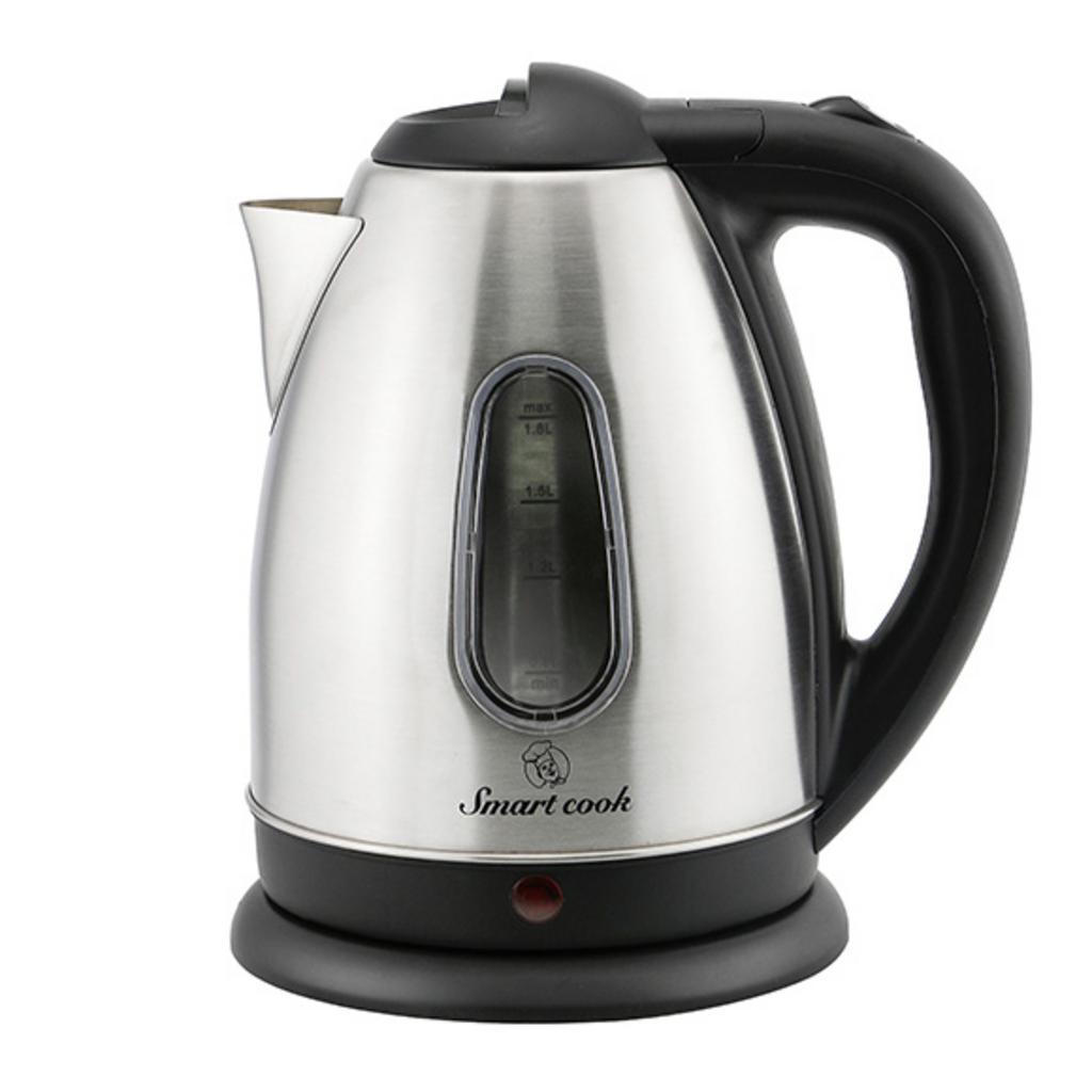 Bình siêu tốc Smartcook KES-3854 thiết kế gọn, dễ dùng cho gia đình và văn phòng.