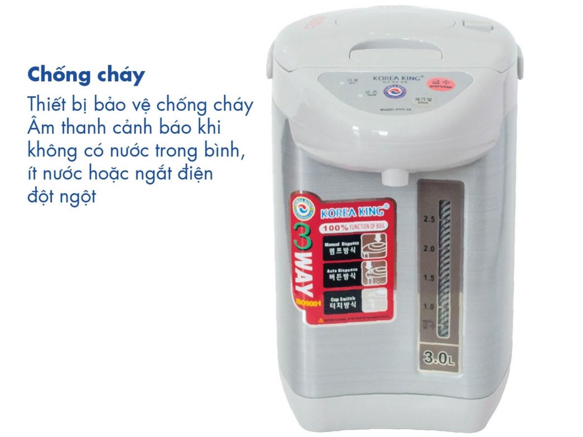 Ruột bình inox cao cấp hỗ trợ độ bền và nhu cầu sử dụng lâu dài.