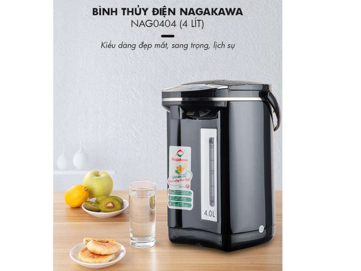 Ruột bình Inox 304 hỗ trợ hạn chế gỉ sét và dễ vệ sinh khi dùng hằng ngày.
