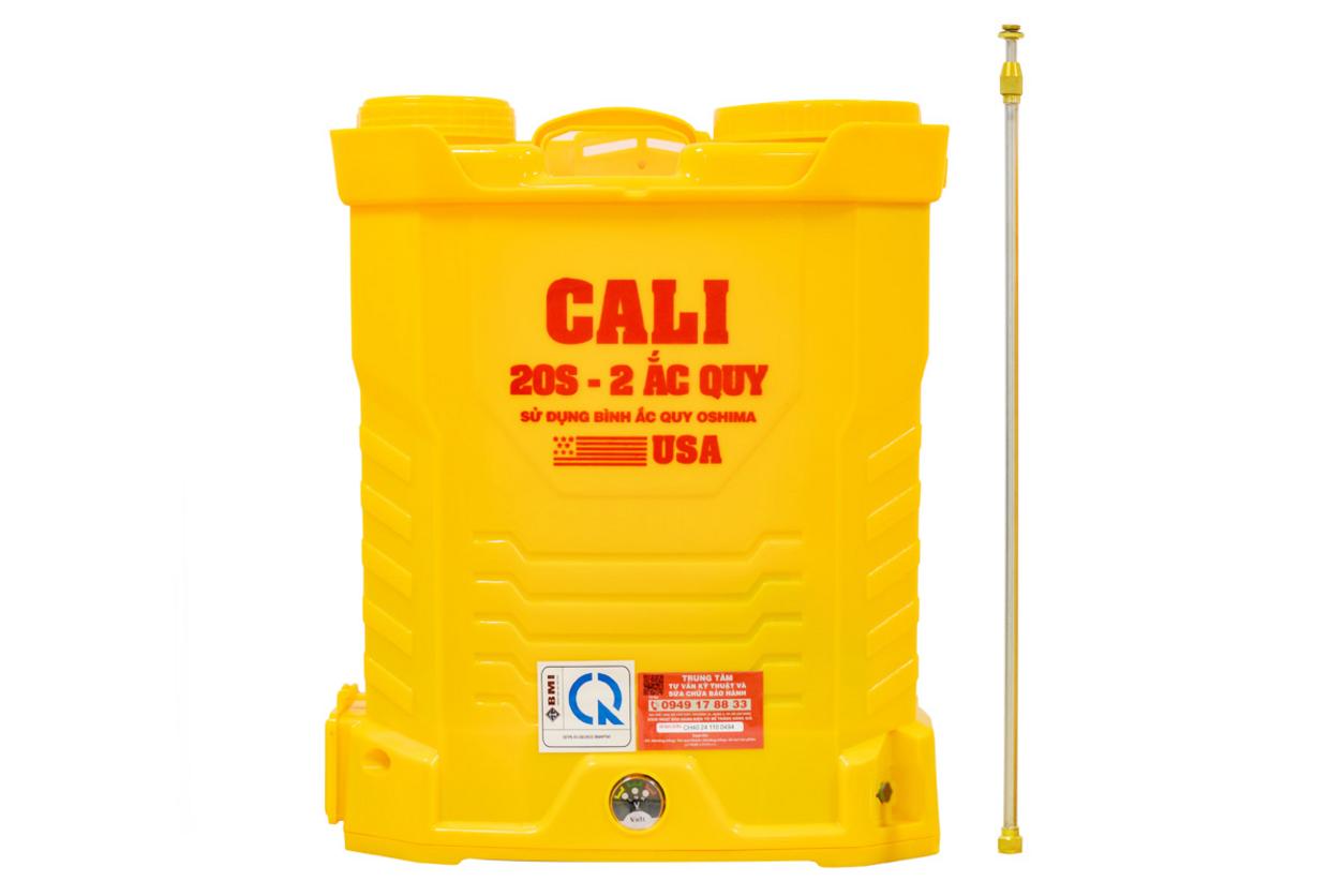 Bình xịt điện Cali 20S gọn nhẹ, dễ dùng cho nhu cầu phun xịt phổ thông.