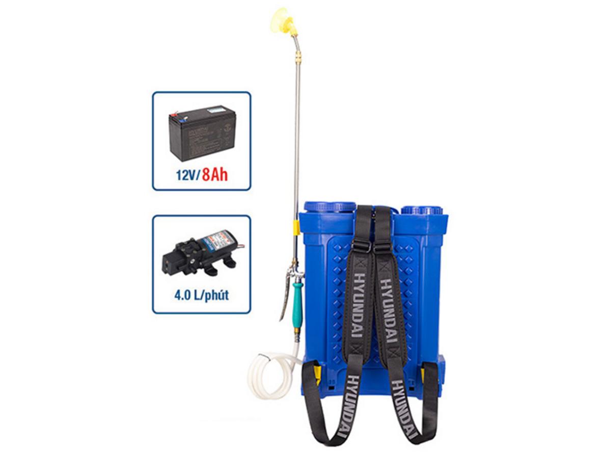 HD-4016 cho tia phun ổn định, phù hợp phun thuốc sâu, phân lá và khử trùng.