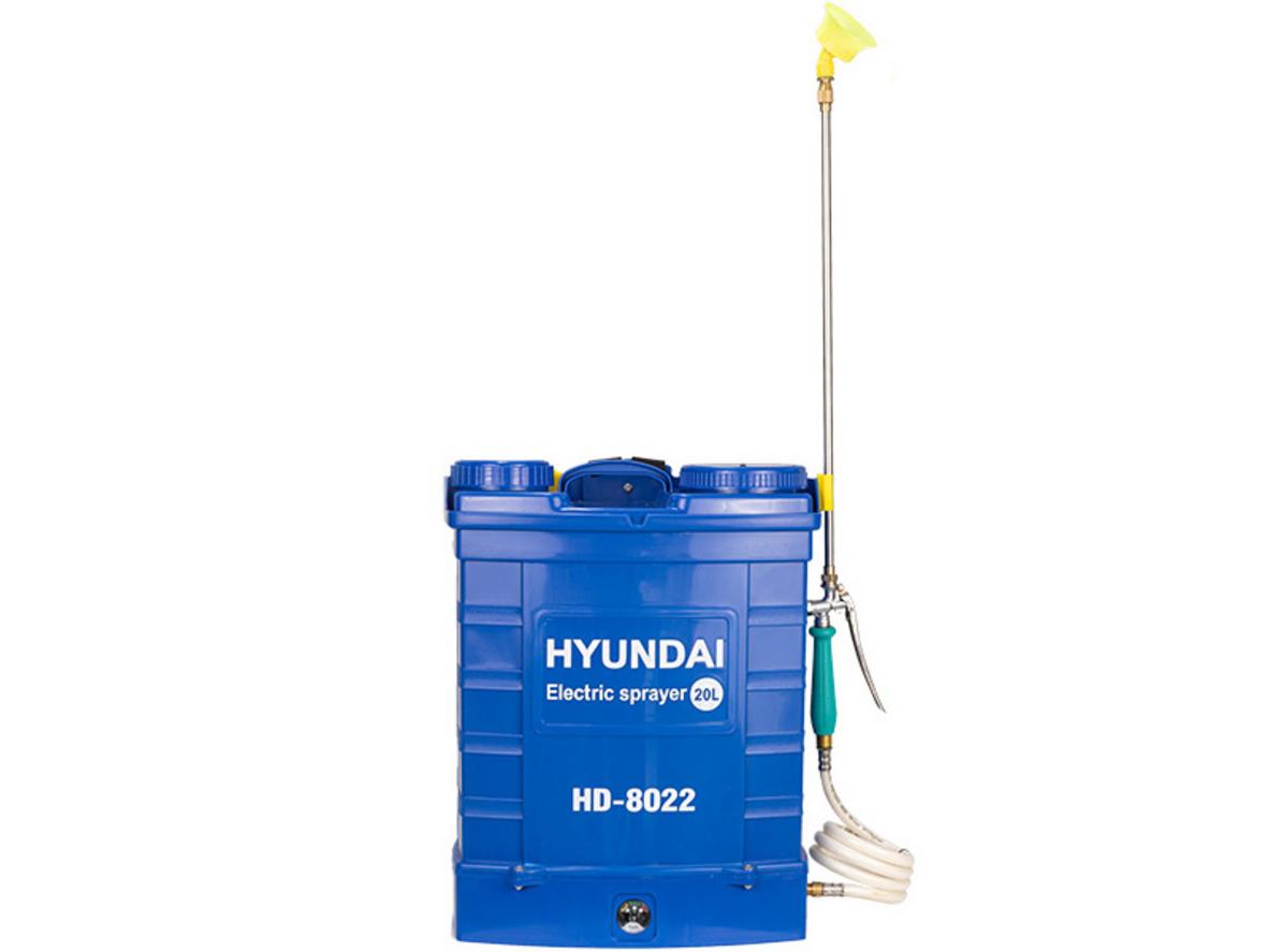 Bình xịt điện Hyundai HD-8022 dung tích 20 lít, bơm đôi, phun mạnh và dễ thao tác.