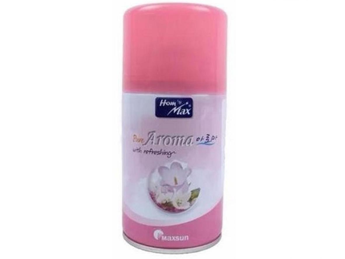 Bình xịt nước hoa thơm phòng Hàn Quốc Hommax dung tích 280ml, phù hợp nhiều không gian.