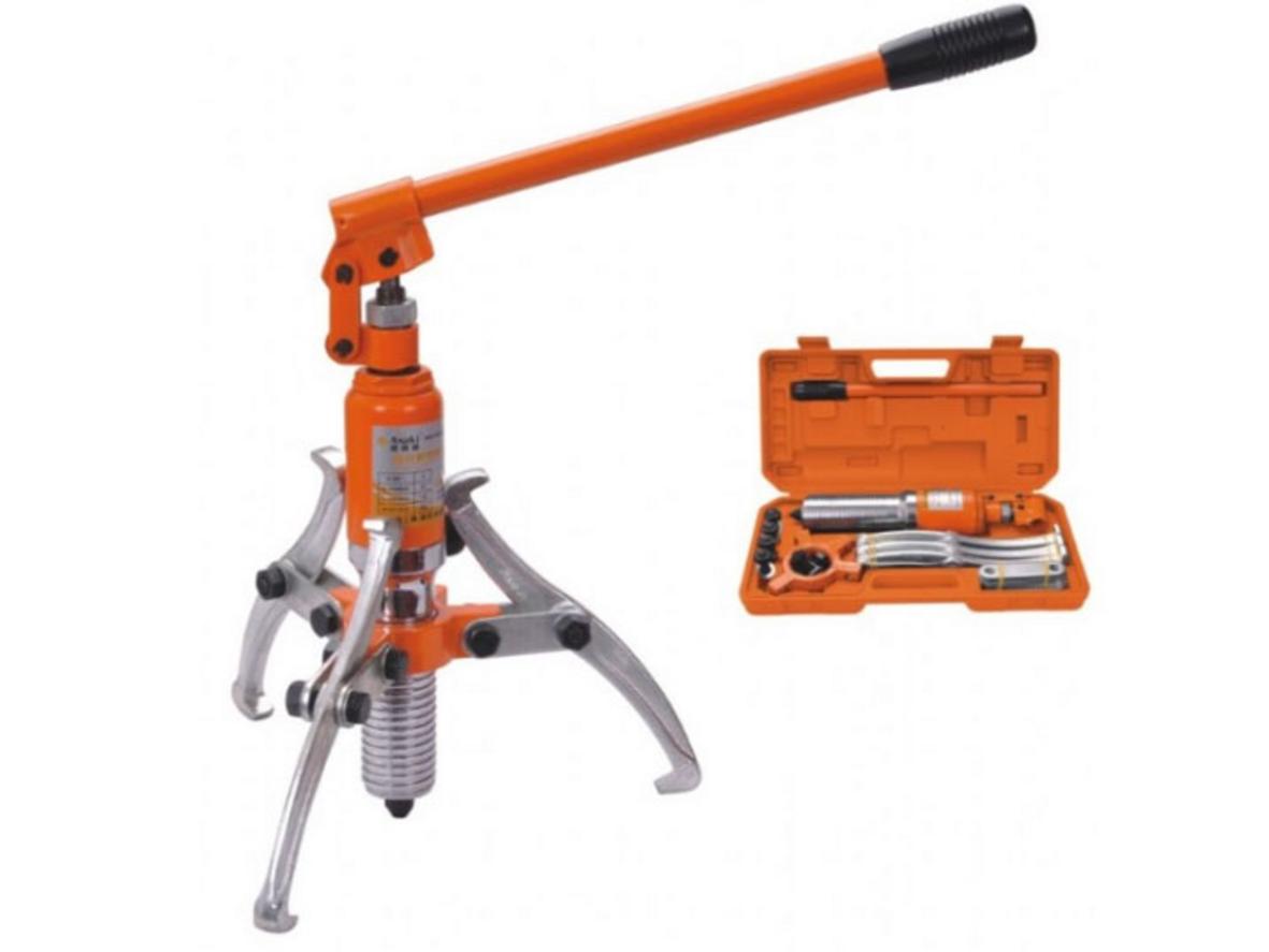 Bộ cảo thủy lực 3 chấu Asaki AK-0609 30 tấn cho xưởng cơ khí và bảo trì công nghiệp.