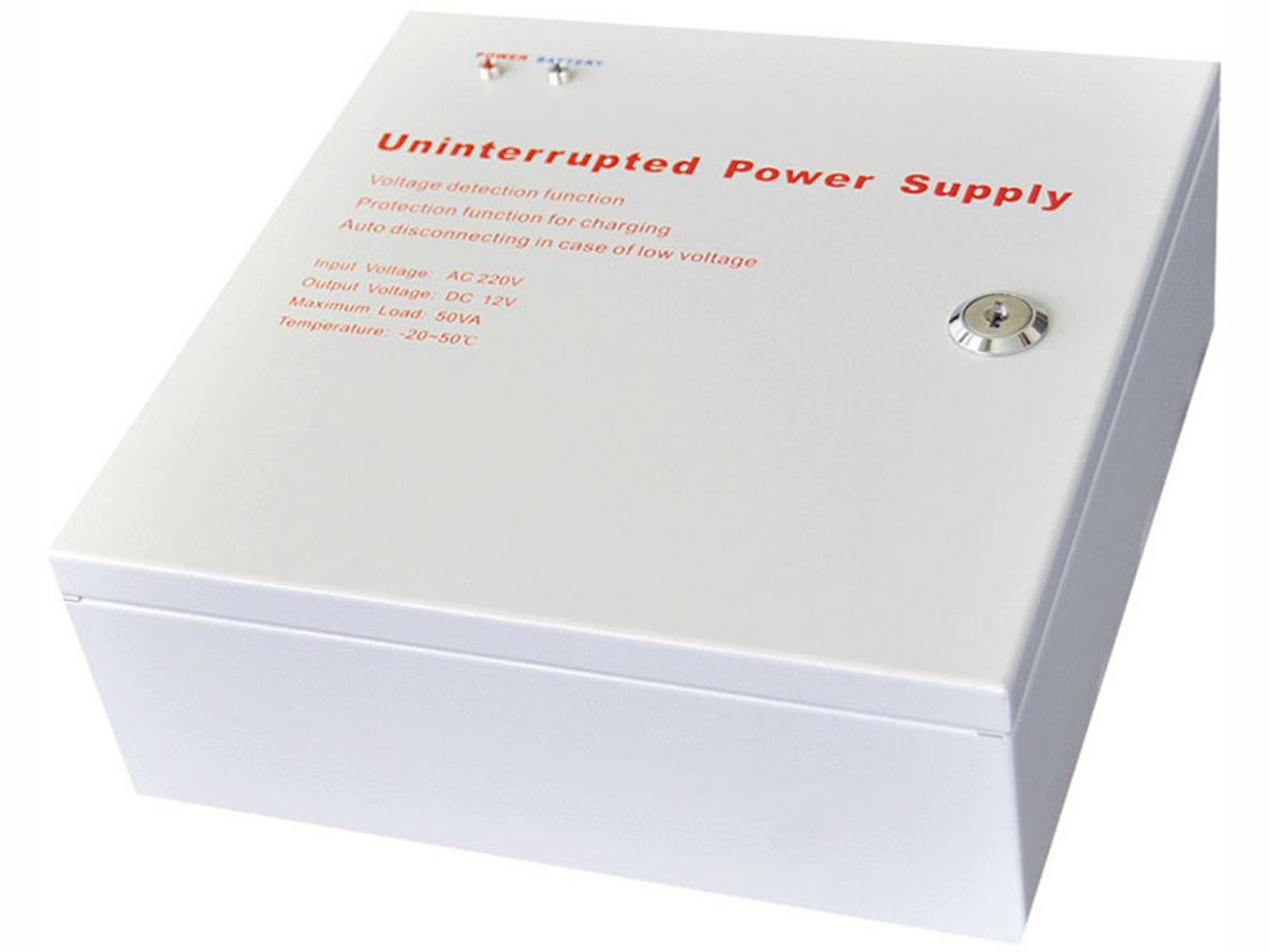 Bộ cấp nguồn backup 12V cho khóa cửa điện tử, máy chấm công và hệ thống access control.