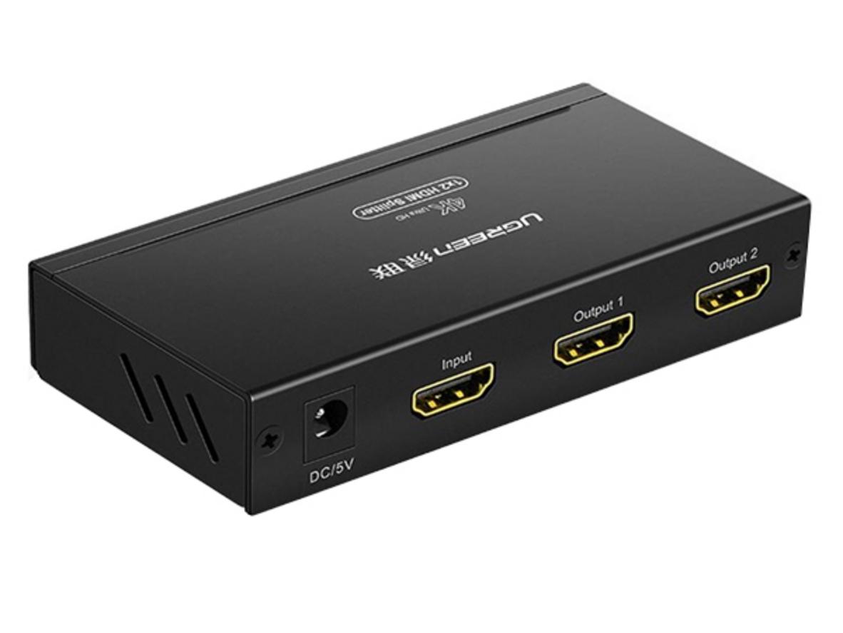 Bộ chia HDMI 1 x 2, 1 ra 2 cổng Ugreen (40201)