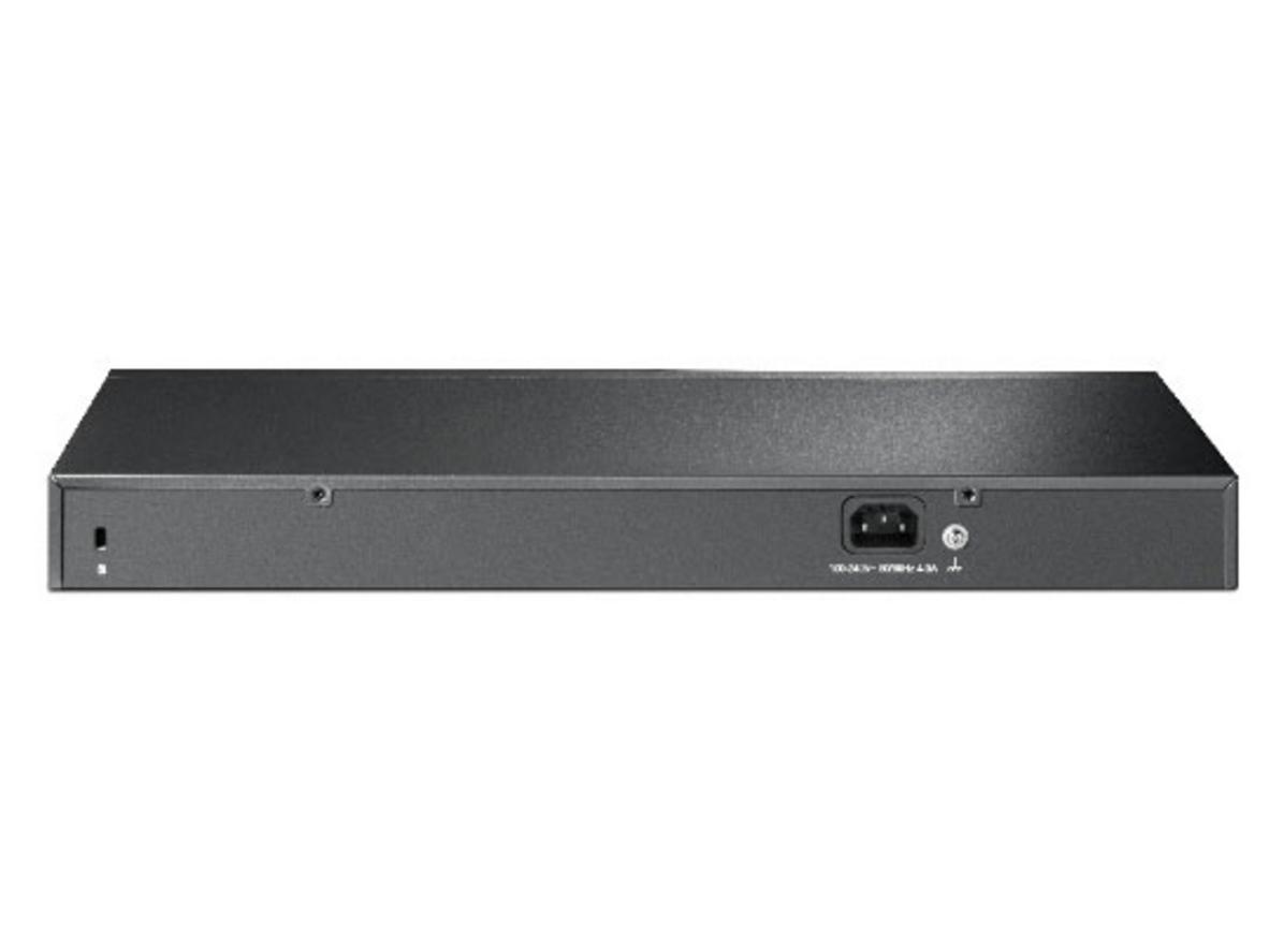 Thiết kế rackmount và PoE budget 250W giúp TL-SG1218MP vận hành gọn, ổn định trong hệ thống nhiều thiết bị.