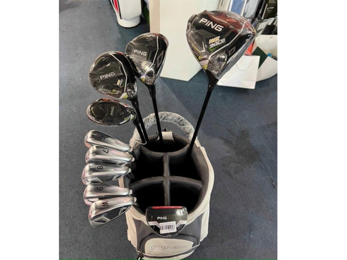Bộ gậy golf fullset Ping G430 mang lại cấu hình đồng bộ, dễ đánh và ổn định cho golfer nam.