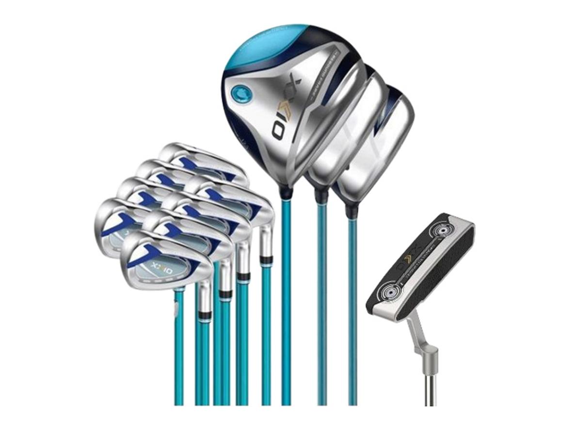 Bộ gậy golf fullset XXIO MP1200 Lady (12 gậy) dành cho nữ golfer muốn đánh nhẹ, dễ lên bóng và ổn định hơn.