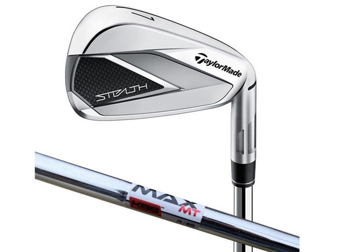 Bộ gậy sắt golf TaylorMade Stealth tối ưu cho khoảng cách, độ ổn định và cảm giác dễ đánh.