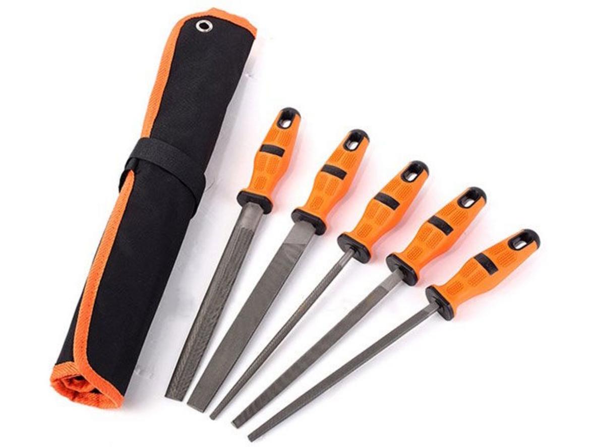 Bộ giũa sắt 5 chi tiết Asaki AK-3766