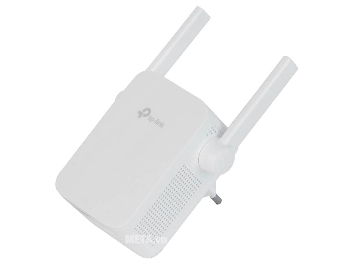 Thiết kế 2 ăng ten ngoài và nút WPS giúp TL-WA855RE dễ cài đặt, dễ tối ưu vị trí đặt.