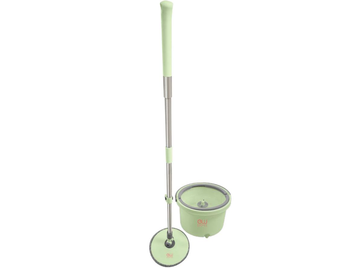 Bộ lau nhà Eonwon EW-434L với thiết kế hai ngăn tách biệt, phù hợp nhu cầu lau dọn hằng ngày.