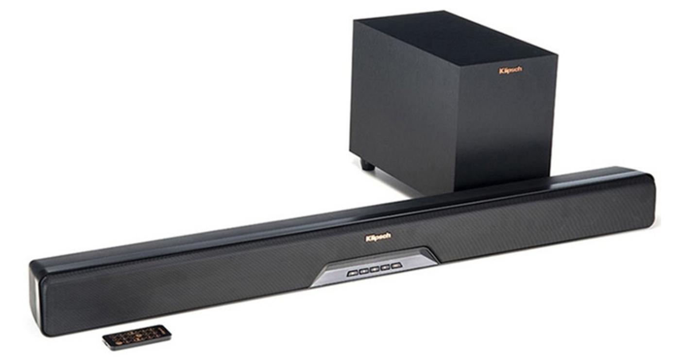 Klipsch RSB-6: soundbar 2.1 gọn gàng cho TV, tối ưu không gian sống hiện đại.