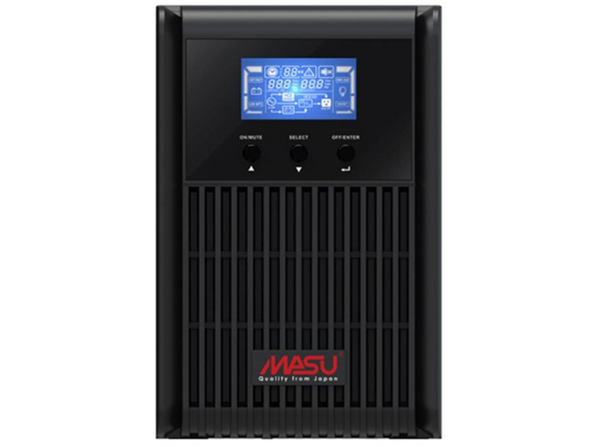 Màn hình LCD và thiết kế UPS online Masu MS 1KS LCD