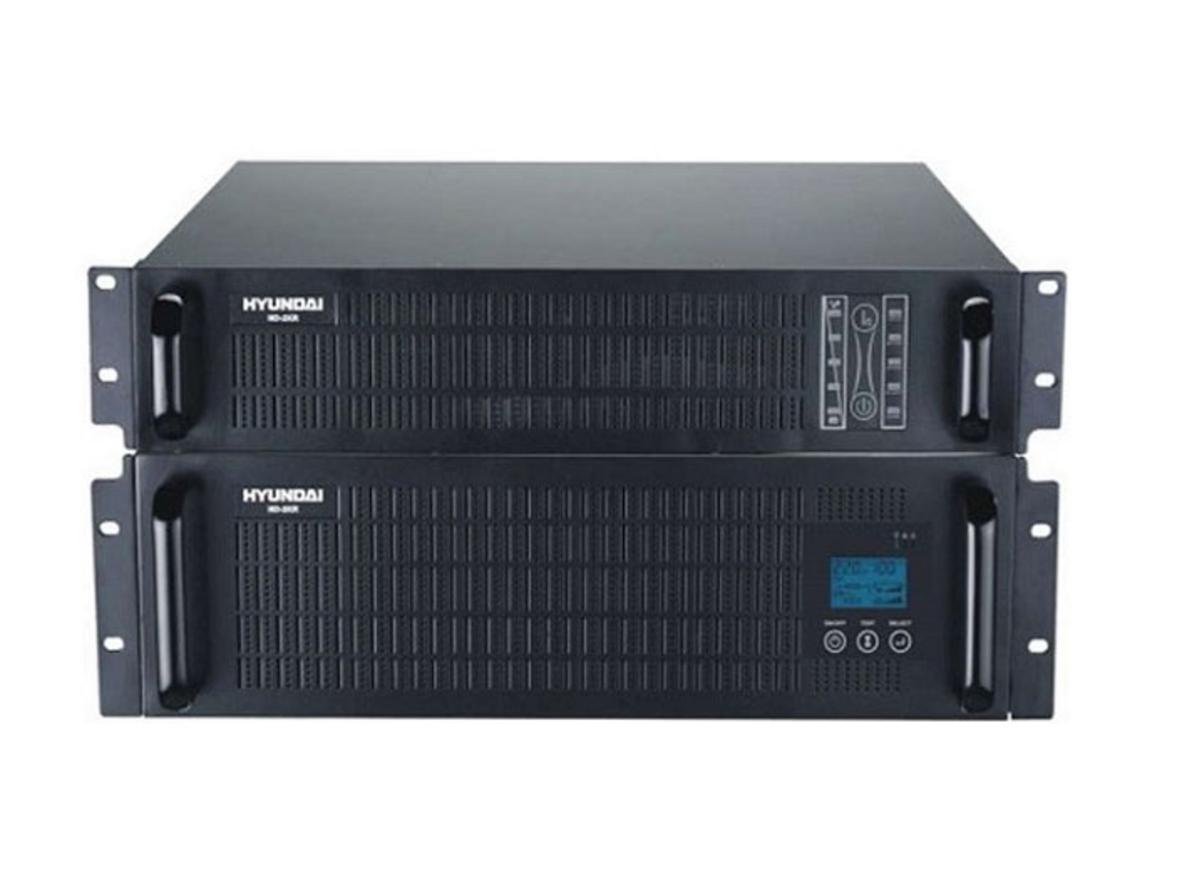 Bộ lưu điện UPS Hyundai HD-1KR9 thiết kế Rack 2U gọn gàng cho tủ mạng và phòng máy.
